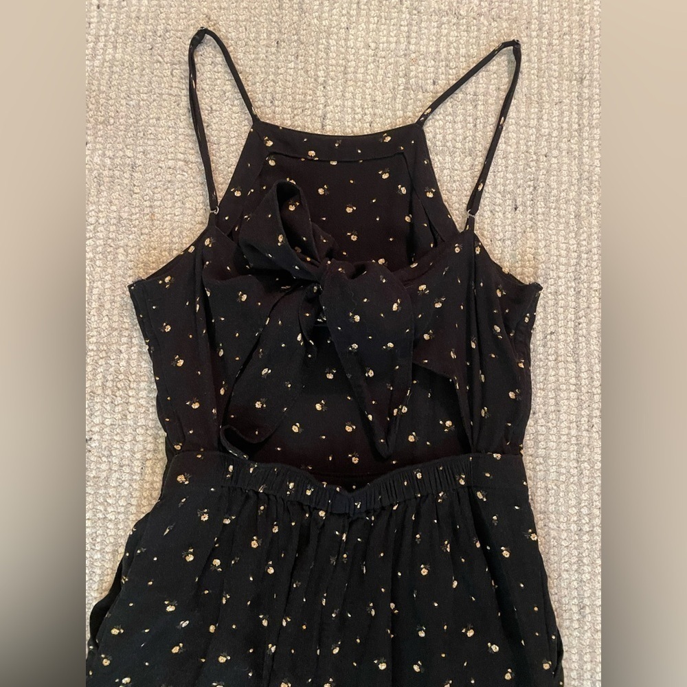 Abercrombie & Women’s Tie Back Floral Jumpsuit - Picture 8 of 8